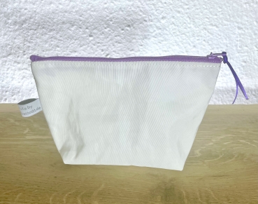 Segeltuchtäschchen mit lila Stern